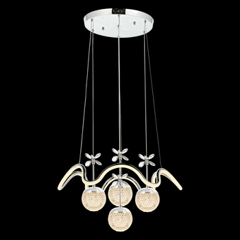 TAÇ CHANDELIER CHROME